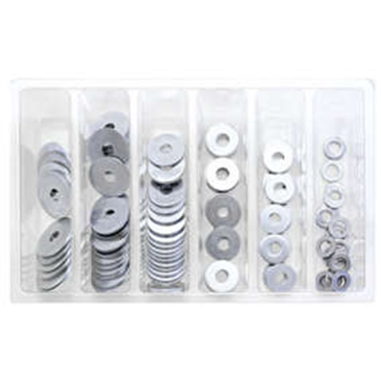 Bolt MC Hardware M6 Fender Washer Assortment - 120-Piece Kit SV-FENDW_133591