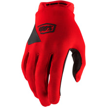 100% Youth Ridecamp Gloves - Red - Medium 10018-003-05_318470