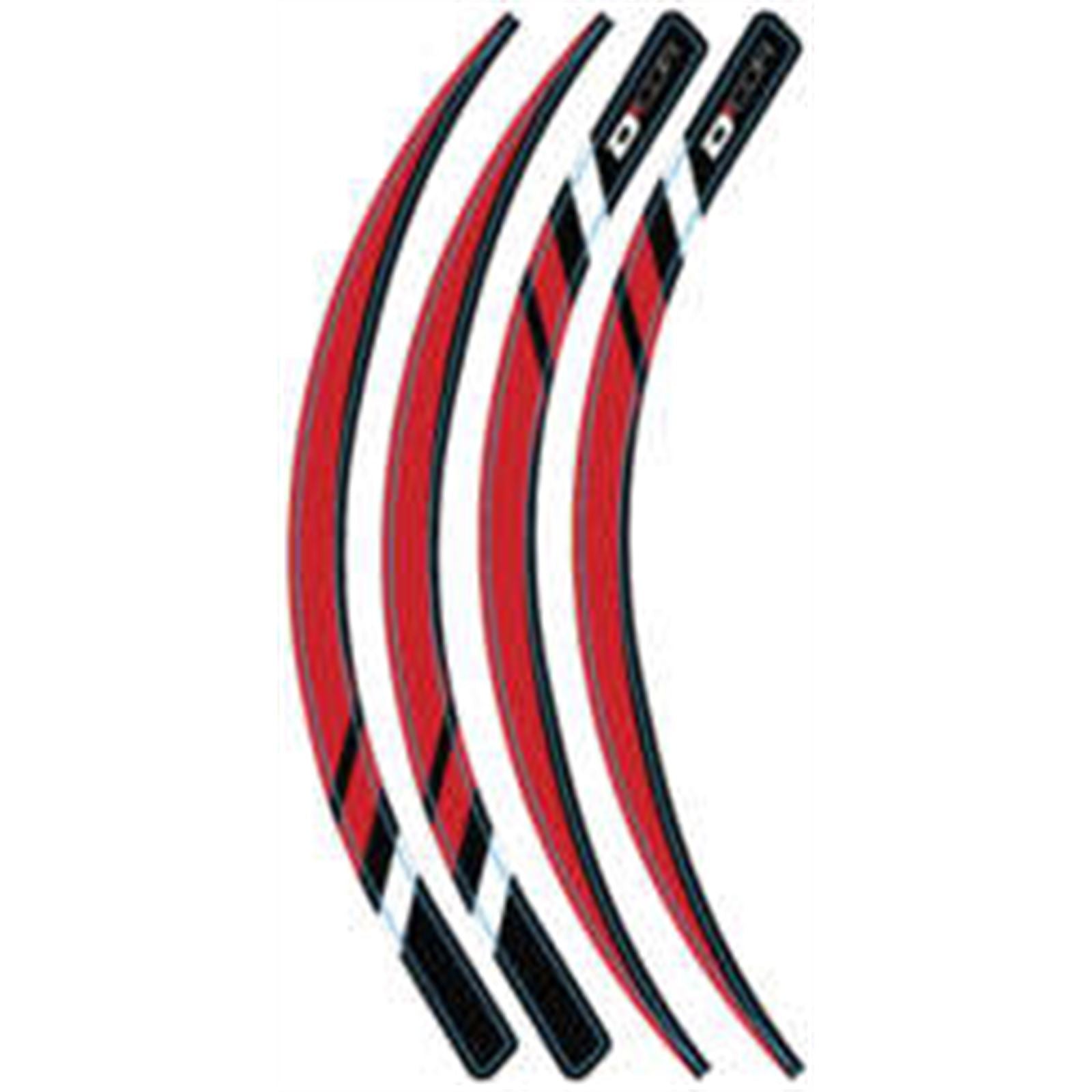 D'Cor Rim Decals Red 4 Piece Set Red Rim Decals 4 Piece Set [MPN: 40-80-216]_133634