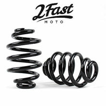 2FastMoto 3" Black Tapered Spring Solo Seat for Harley Chopper Bobber - 2/Pack 13-84905b_622151
