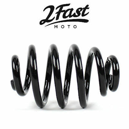 2FastMoto 3" Black Tapered Spring Solo Seat for Harley Chopper Bobber - 2/Pack 13-84905b_622152