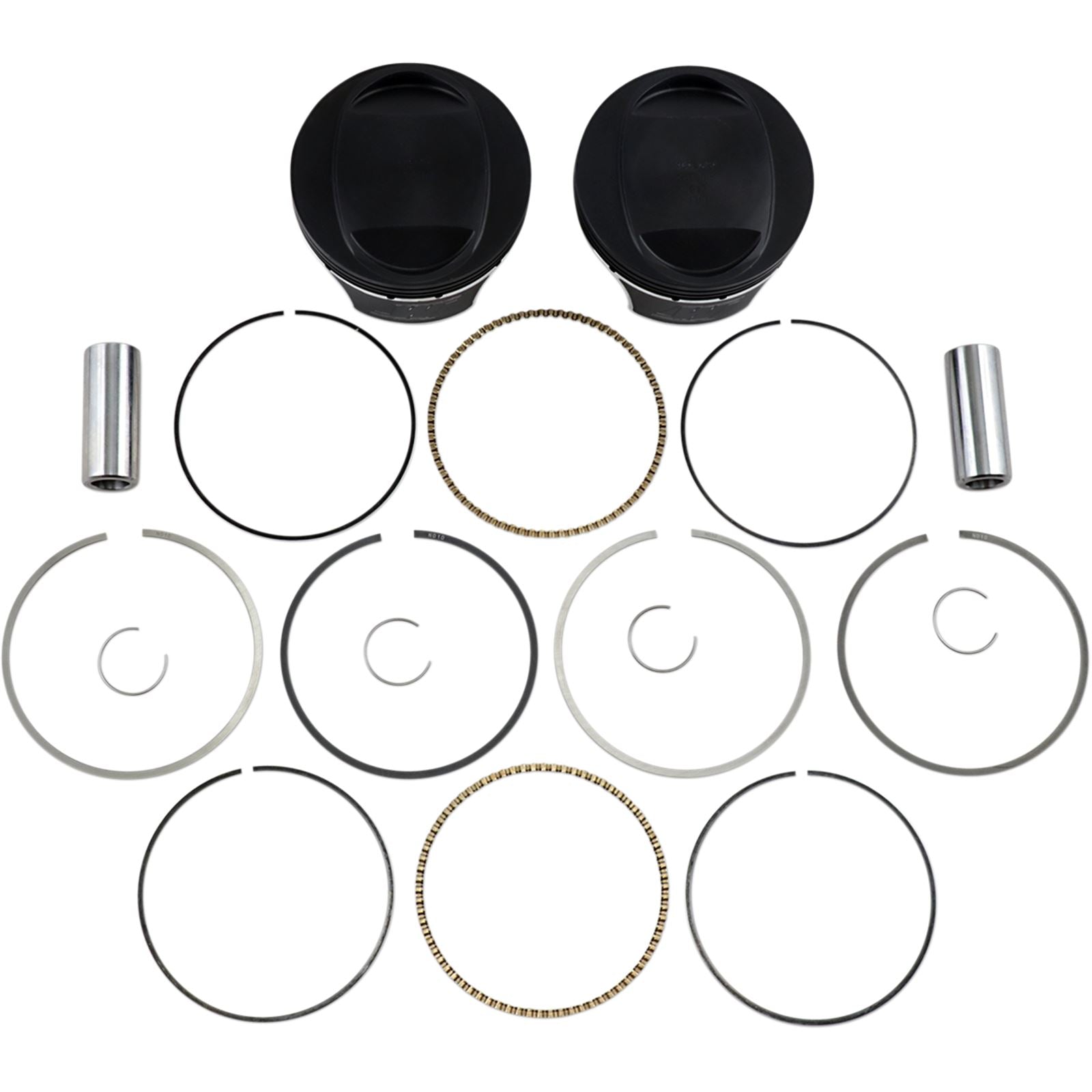 Wiseco - Powersports Black Edition Piston Kit TC 103  CID 10.5:1 +.010 K2793_494861