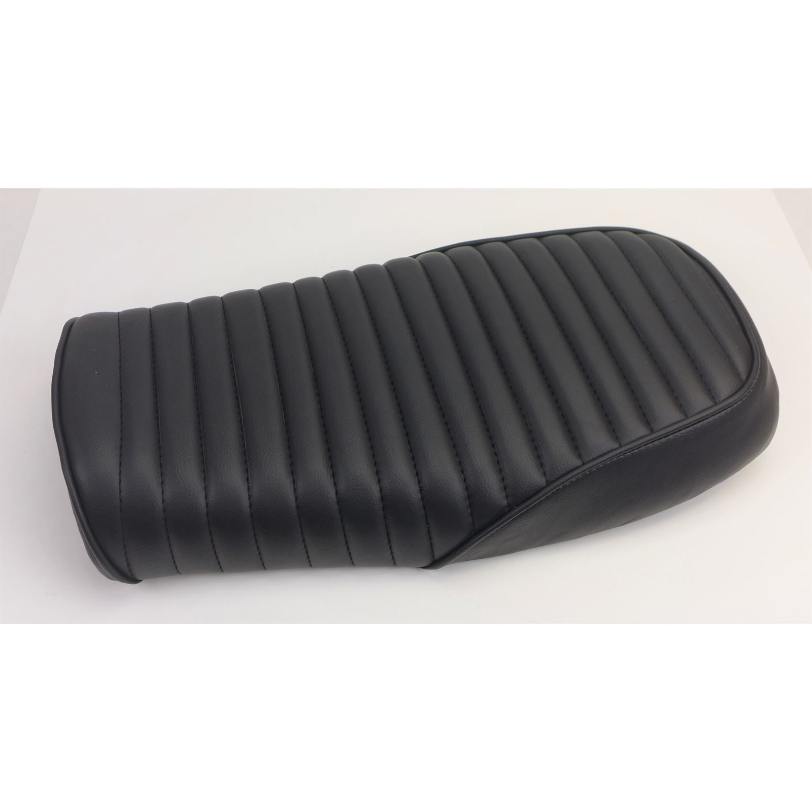 2FastMoto Cafe Racer Flat Style Seat Motorcycle Saddle Seat Black FPLUN008BK_978513