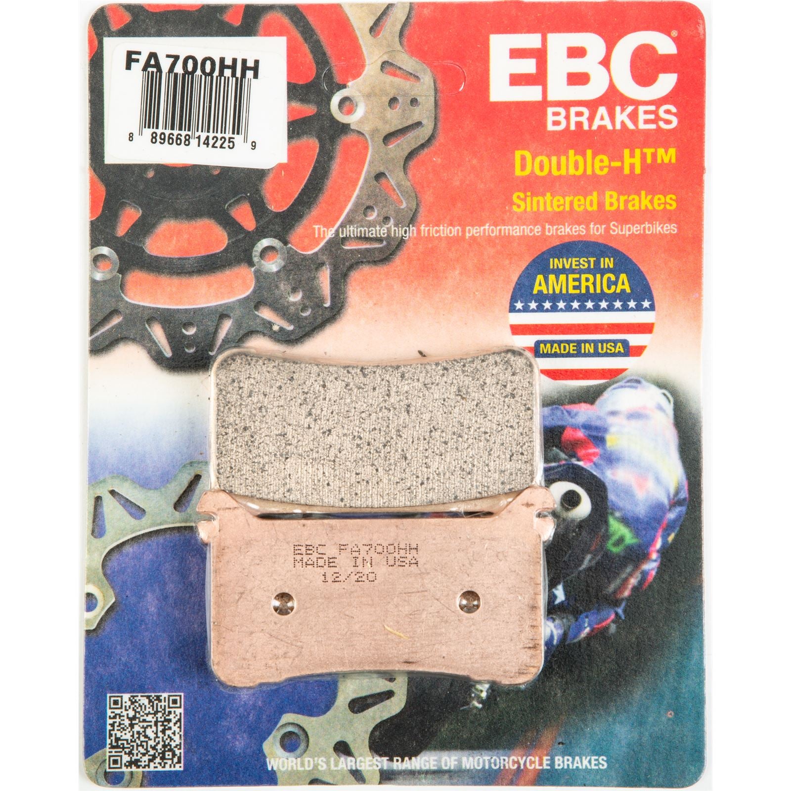 EBC Brakes Brake Pads H-Series FA700HH_1080905