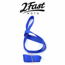 2FastMoto 18" Blue Soft Tie Down Extension Strap Loop - 2/Pack 78-73369_633624