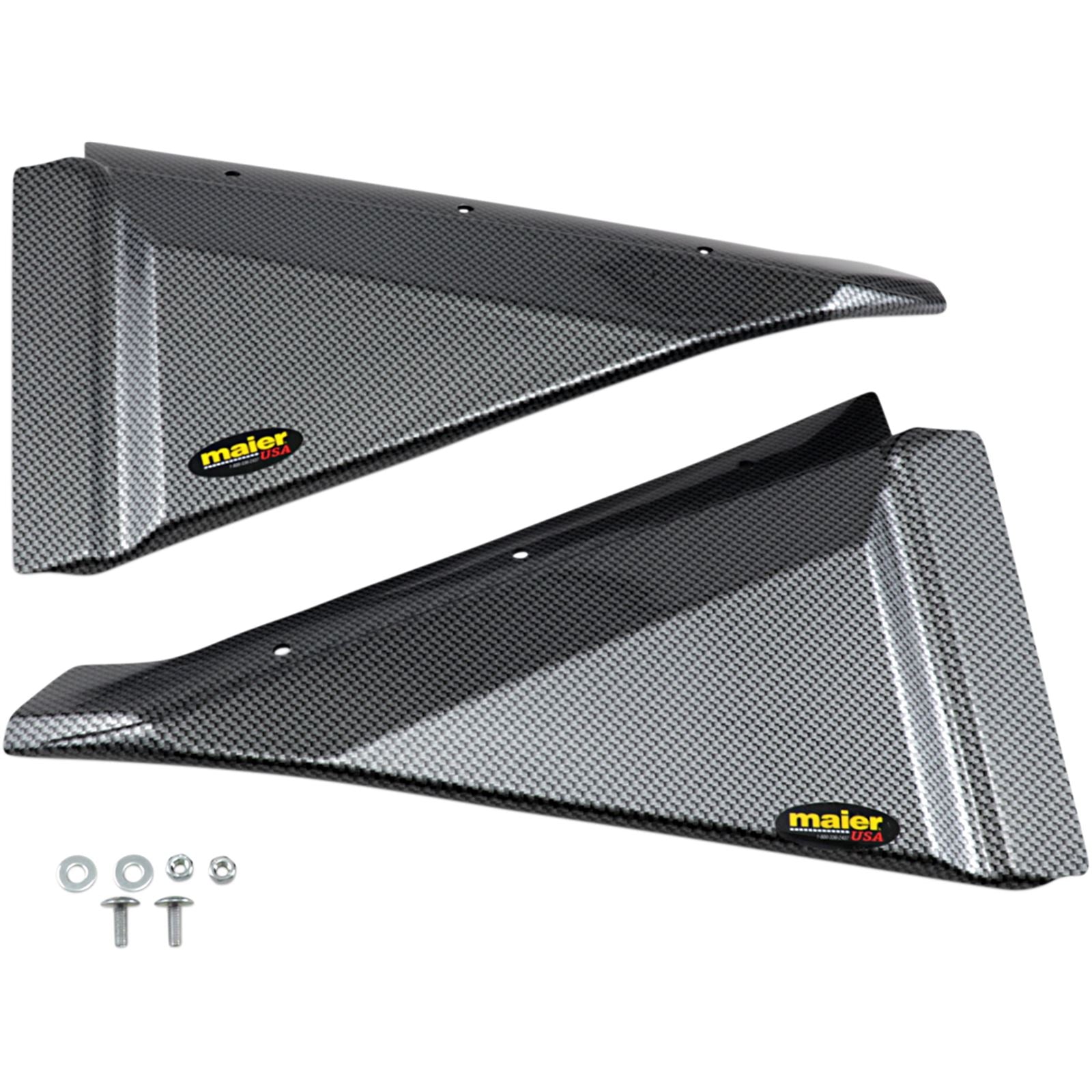 Maier Rear Fender Trim - Black Carbon Fiber-Look 19041-30_424170