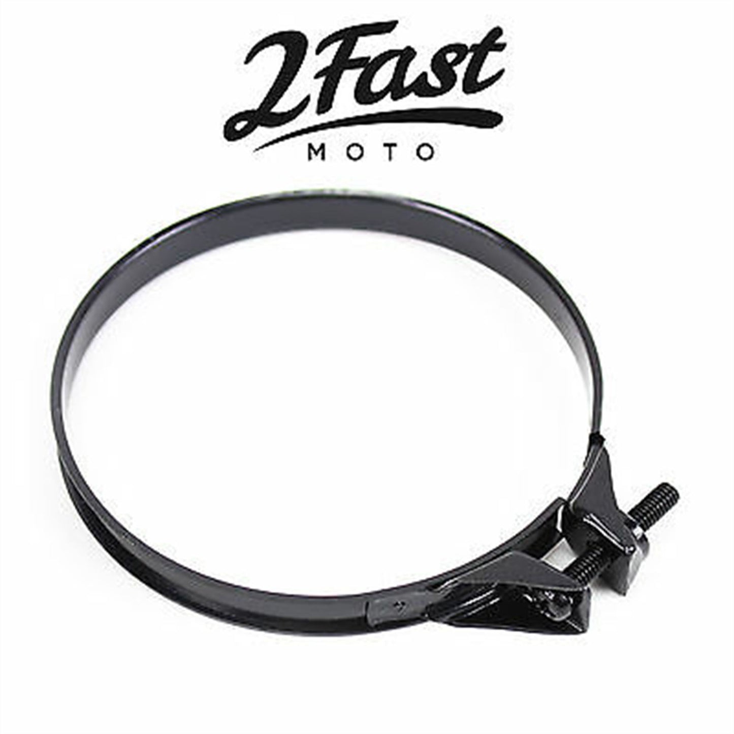 2FastMoto Band Clamp Air Box Filter Intake Manifold Wire - 76-79mm - Black 4 Pack 25-3114g_622344
