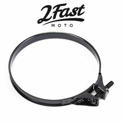 2FastMoto Band Clamp Air Box Filter Intake Manifold Wire - 76-79mm - Black 4 Pack 25-3114g_622344