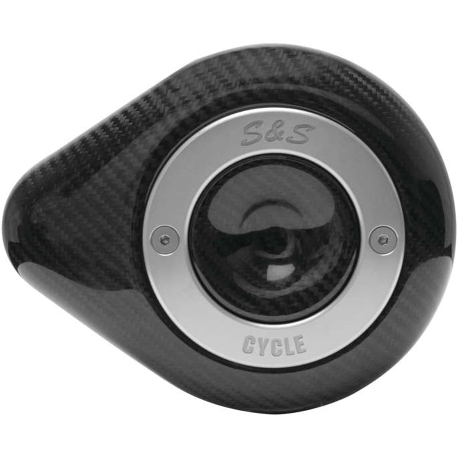 S&S Cycle Air Cleaner Cover Carbon Tear/Drop 170-0501_133804