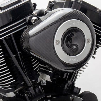 S&S Cycle Air Cleaner Cover Carbon Tear/Drop 170-0501_1463985