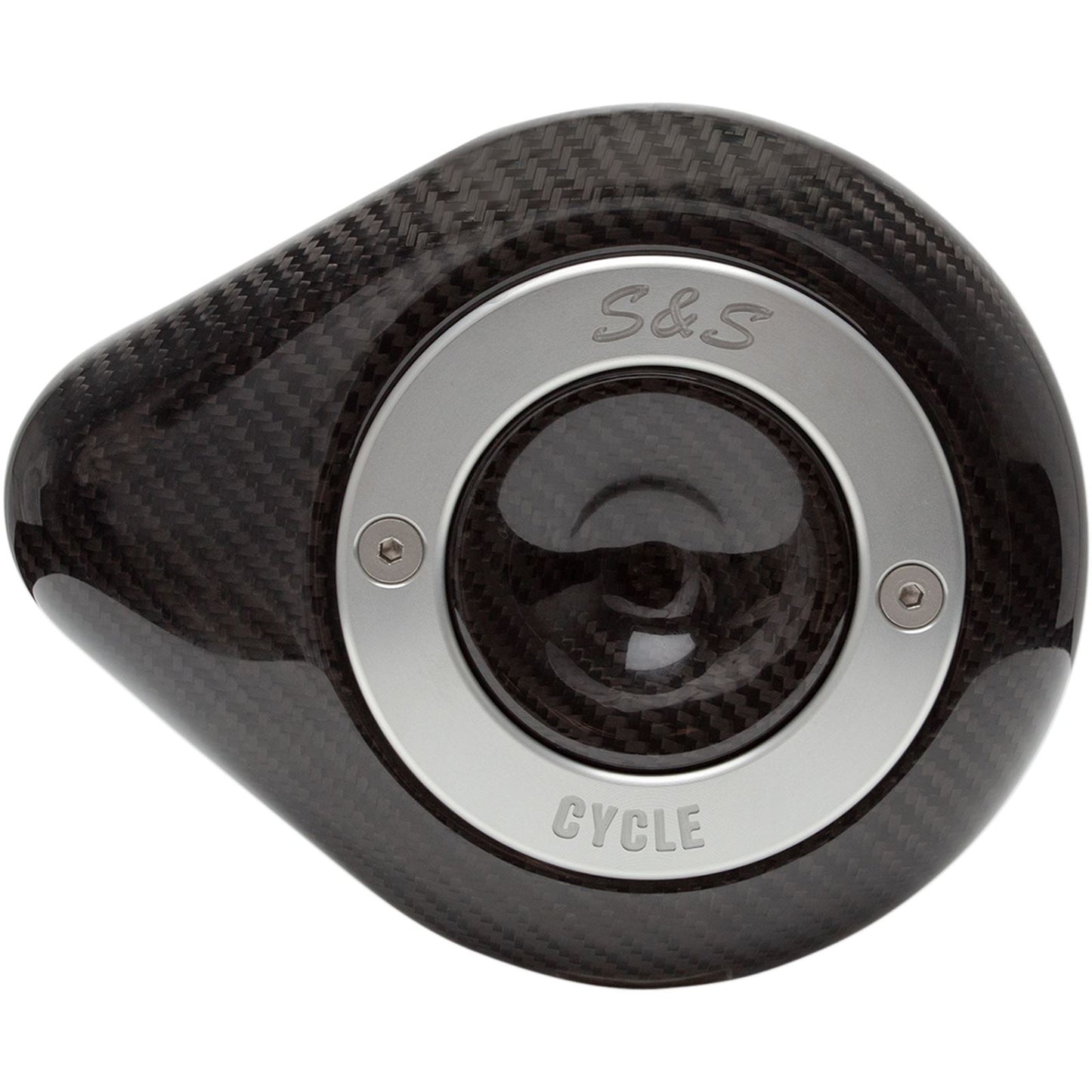 S&S Cycle Air Cleaner Cover Carbon Tear/Drop 170-0501_469864
