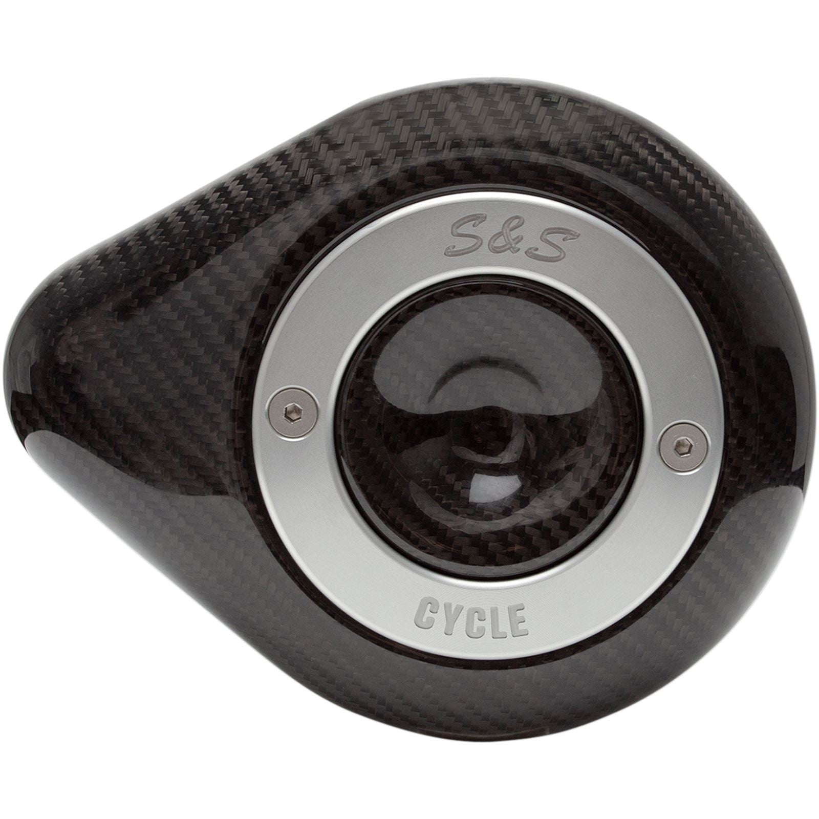 S&S Cycle Air Cleaner Cover Carbon Tear/Drop 170-0501_469864