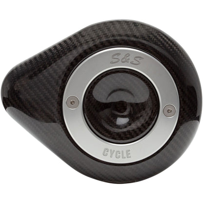 S&S Cycle Air Cleaner Cover Carbon Tear/Drop 170-0501_469864