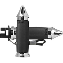 Avon Grips Chrome Heated Custom Contour Spike Grips for Indian MT-IN-CC-85-S-H_347709
