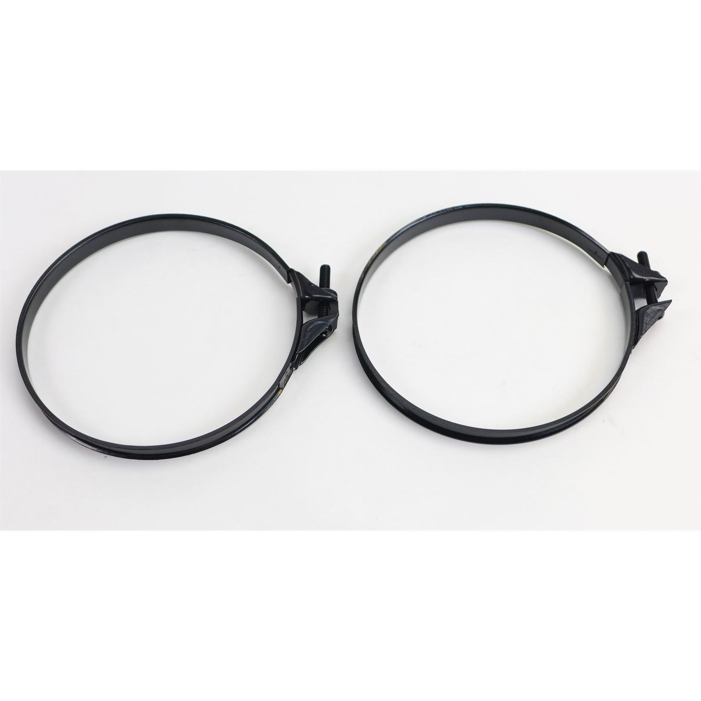 2FastMoto Band Clamp Air Box Filter Intake Manifold Wire 4.41" - 4.53" Black Pair 25-3114m_1147249