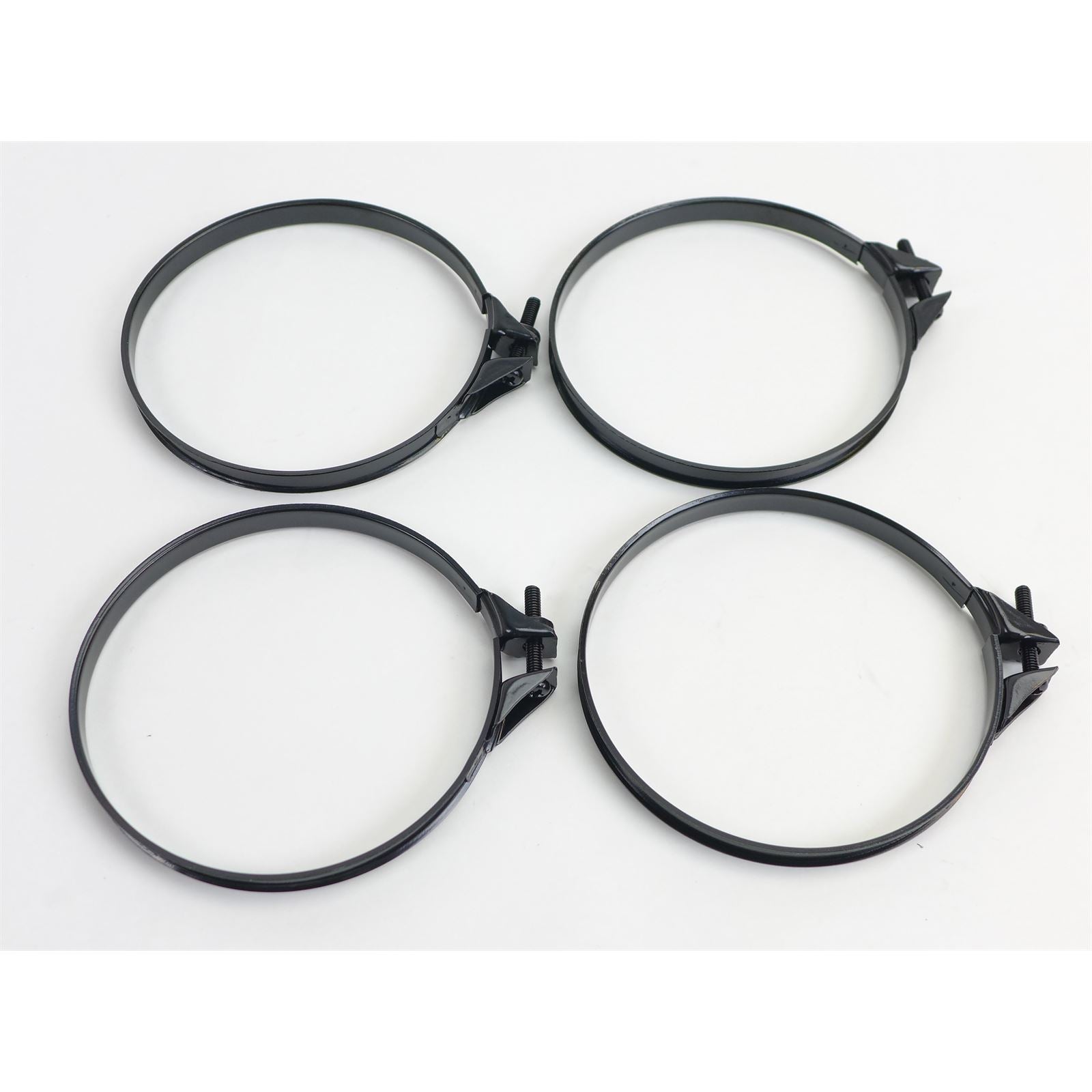 2FastMoto Band Clamp Air Box Filter Intake Manifold Wire - 76-79mm - Black 4 Pack 25-3114g_1148195