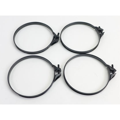 2FastMoto Band Clamp Air Box Filter Intake Manifold Wire - 76-79mm - Black 4 Pack 25-3114g_1148195