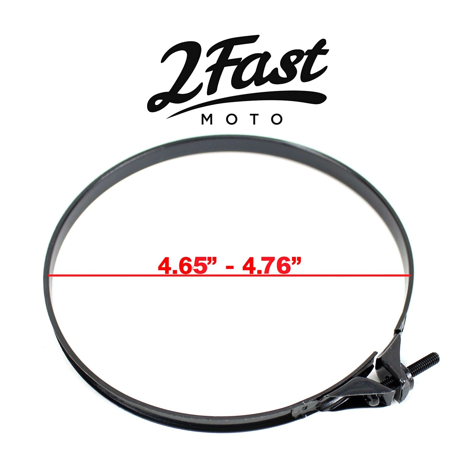 2FastMoto Carb Intake Air Box Filter Band Clamp - 118-121mm 4 pack 25-3114n_661266