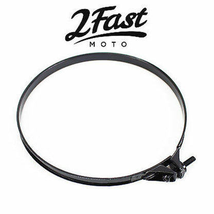 2FastMoto Band Clamp Air Box Filter Intake Manifold Wire 4.88"-5.00"-Black 4 pack 25-3114o_633671