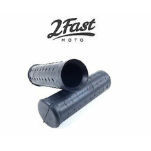 2FastMoto Repro Dyna Black Waffle Grip 1-1/8" x 1" For Motorcycles 01-2290B_629411
