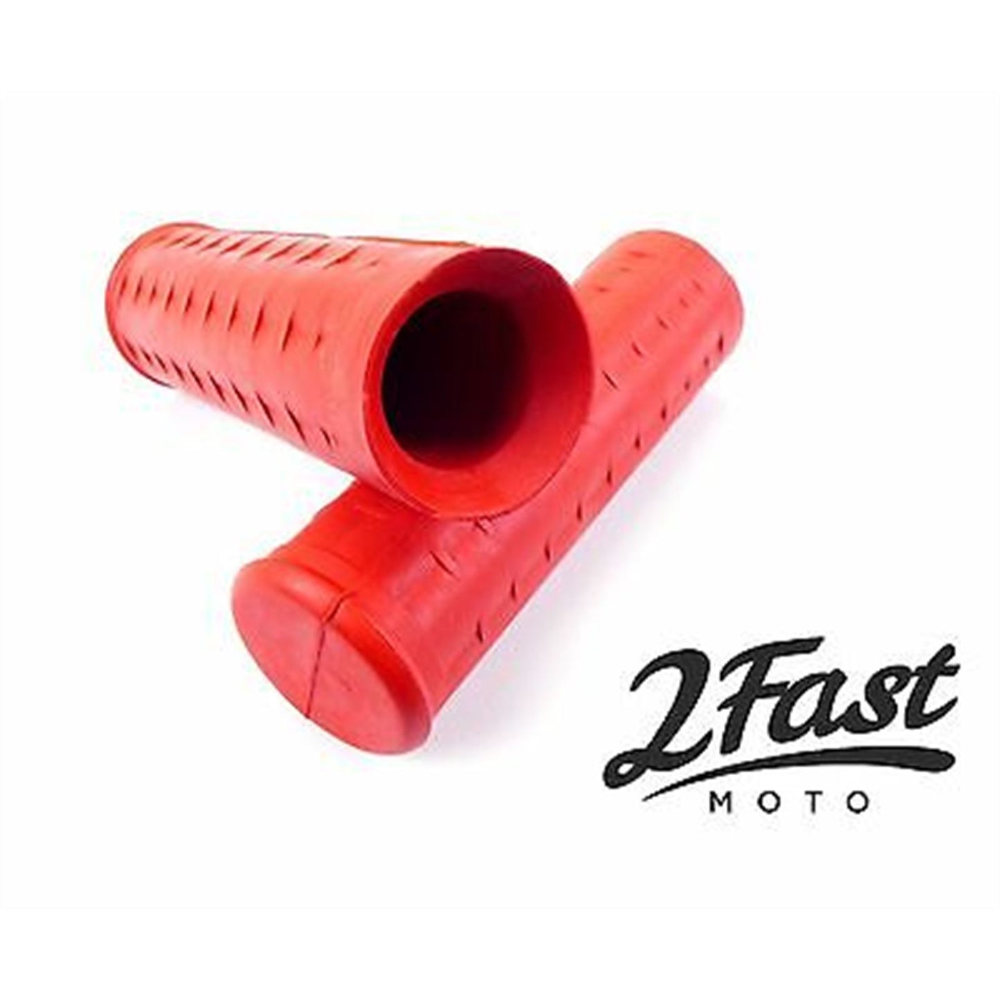 2FastMoto Reproduction Dyna Waffle Grips 1-1/8" x 1" For Motorcycles  01-2290R_629210
