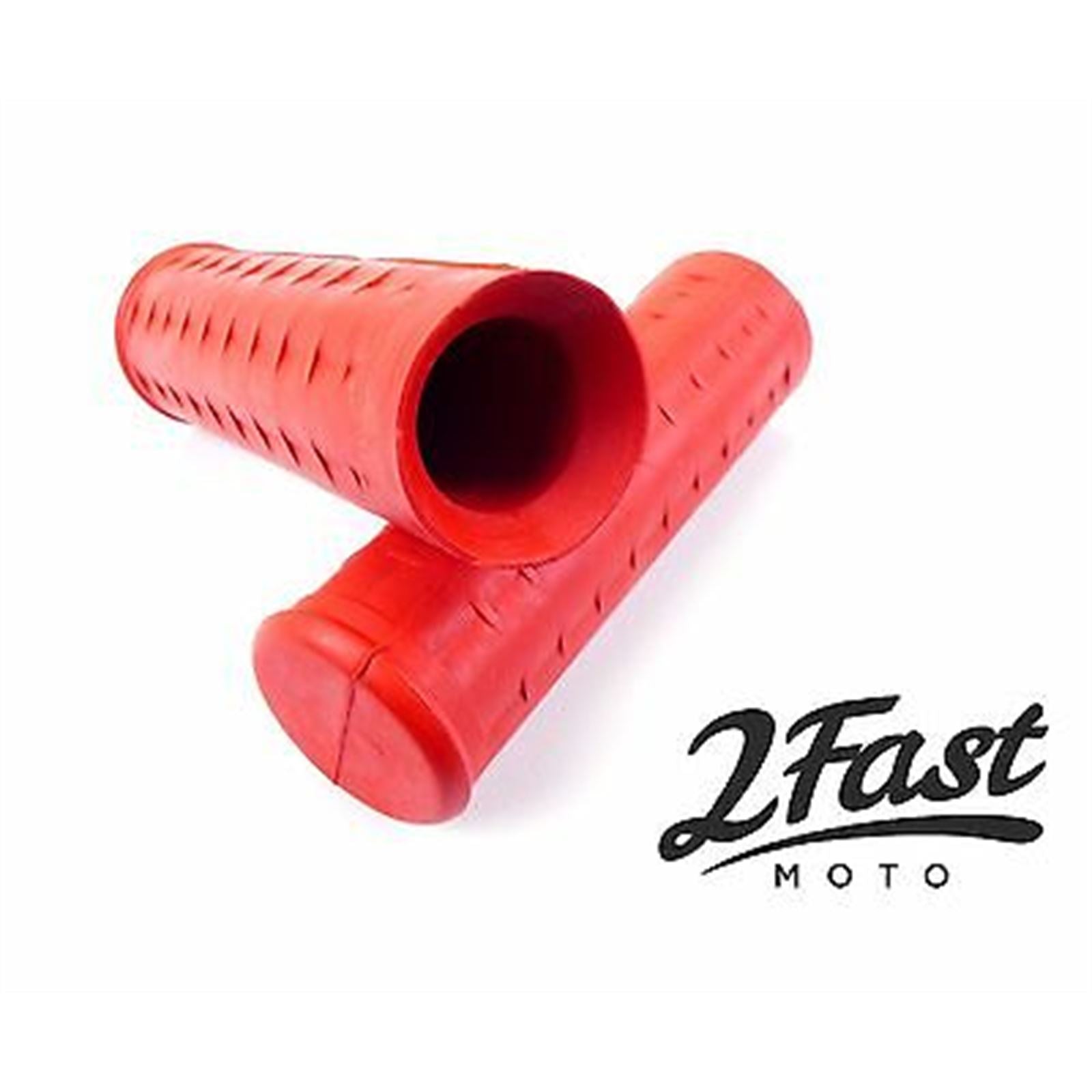 2FastMoto Reproduction Dyna Waffle Grips 1-1/8" x 1" For Motorcycles  01-2290R_629210