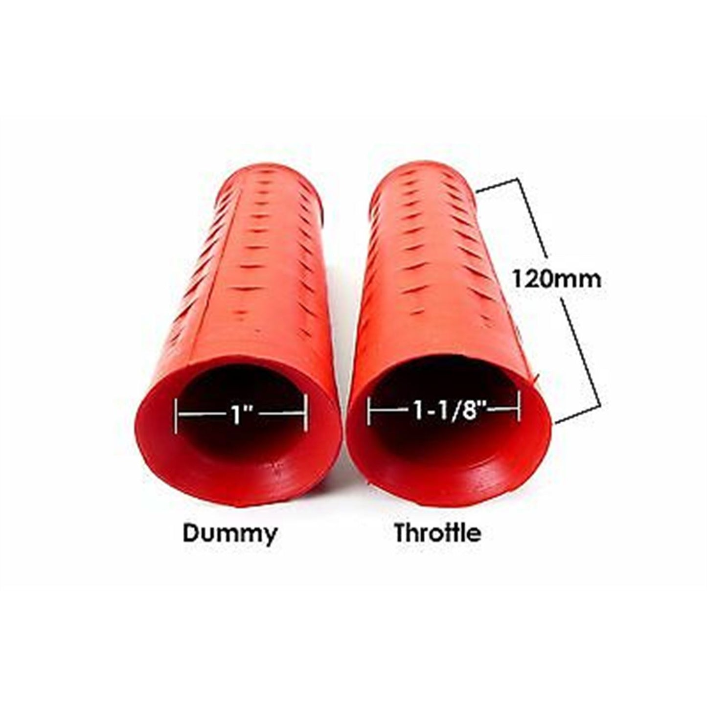 2FastMoto Reproduction Dyna Waffle Grips 1-1/8" x 1" For Motorcycles  01-2290R_629211