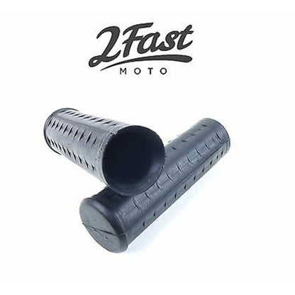 2FastMoto Reproduction Black Waffle Grip Pair 1-1/8" x 1-1/8" For Harley 56212-53_669547