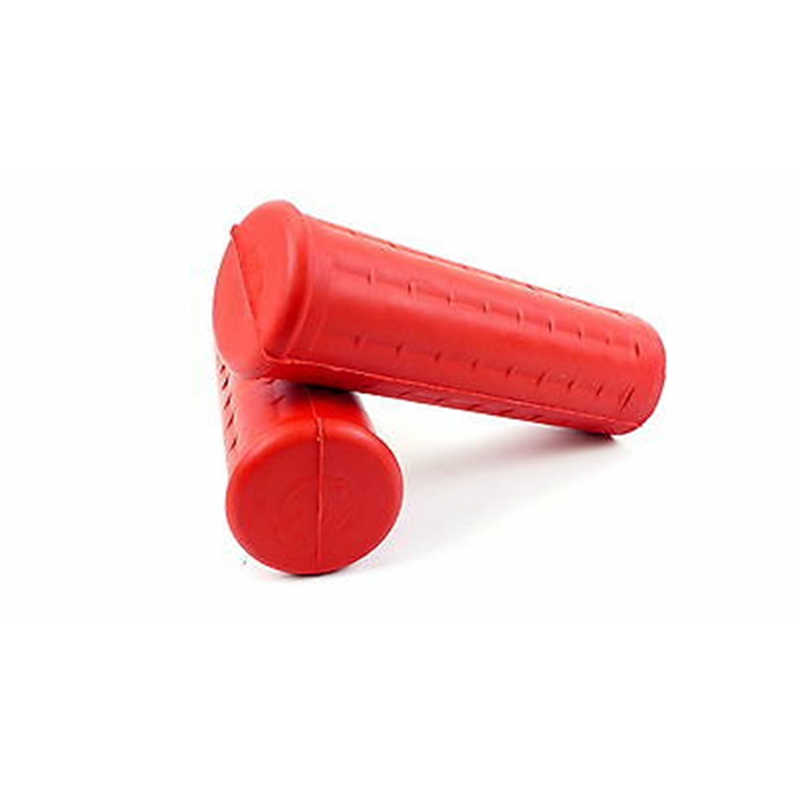 2FastMoto Reproduction Red Waffle Grip 1-1/8" x 1-1/8" 120mm For Harley 56212-53_631921