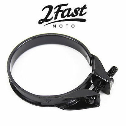2FastMoto Carburetor Carb Intake Air Box Filter Band Clamp - 40-46mm Black 3 pack 25-3114a_669648