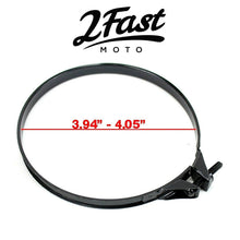 2FastMoto Band Clamp Air Box Filter Intake Manifold Wire 3.94"-4.05"-Black 3 Pack 25-3114k_661262