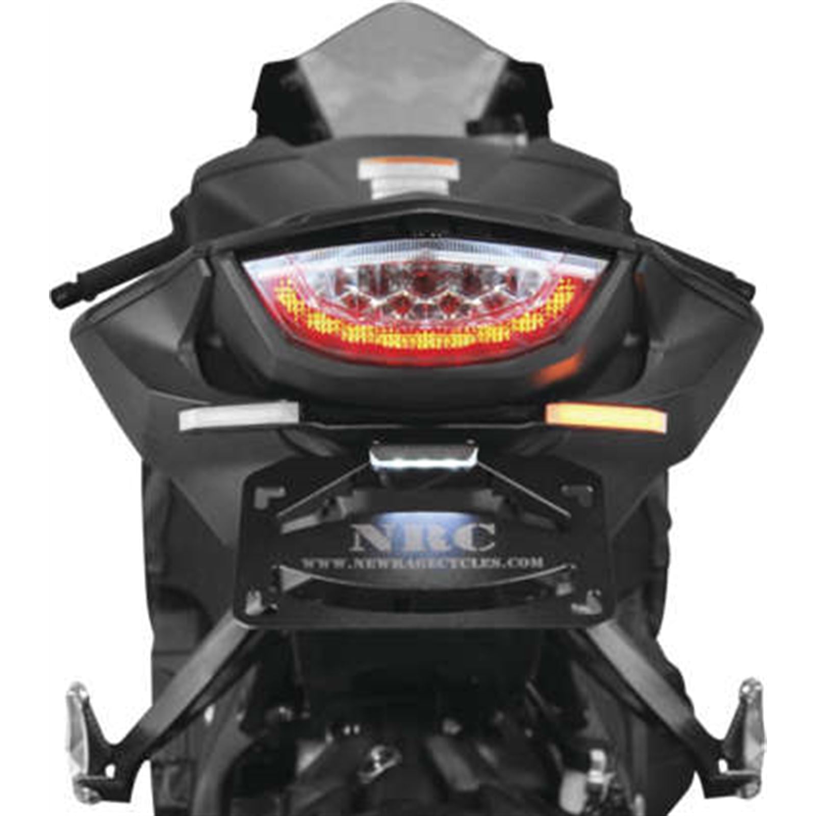 New Rage Cycle Fender Eliminator Kit - Black for 17+ Honda CBR 1000RR [MPN: CBR1000-FE-S]_985217