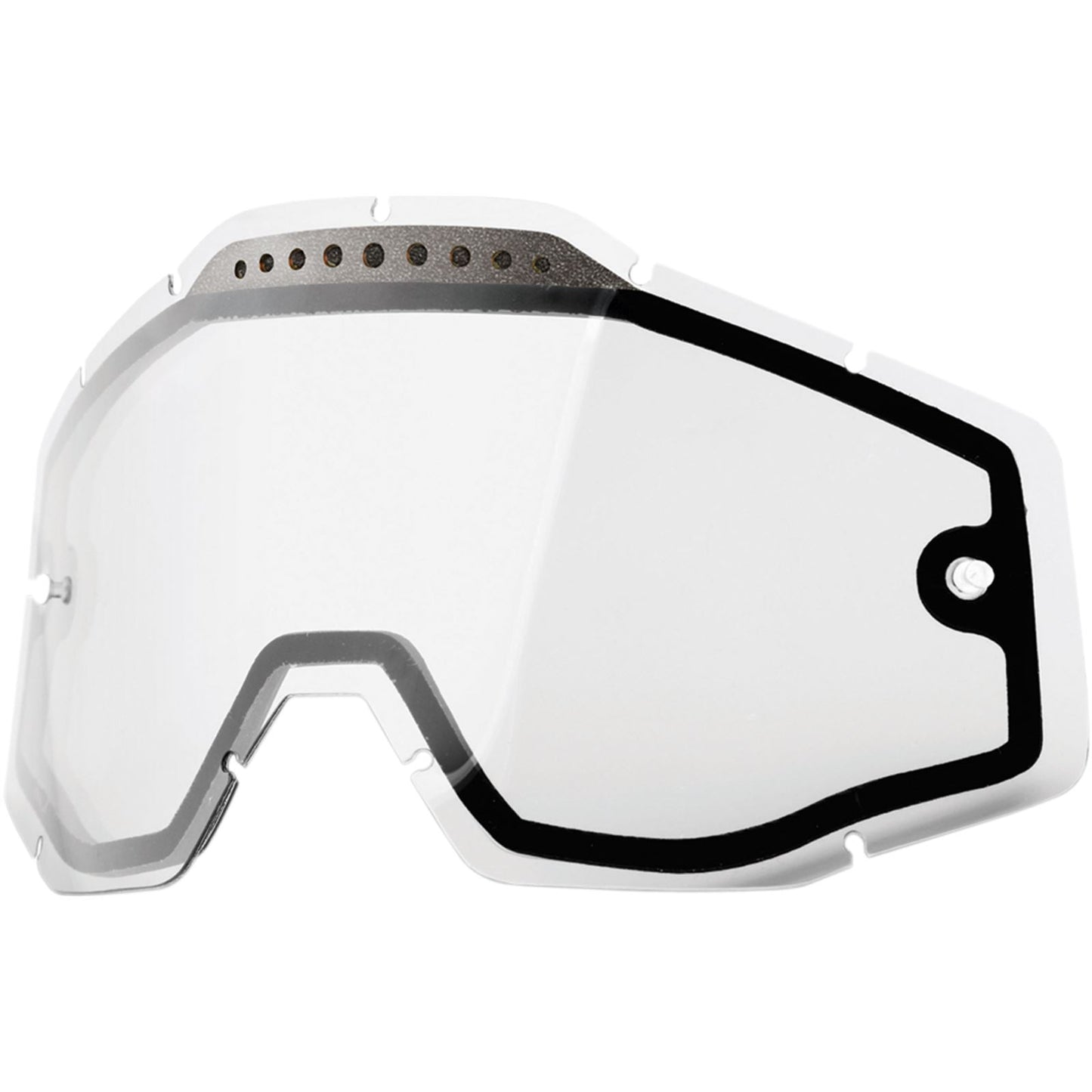 100% Goggle Dual Lens - Vented - Clear 51006-010-02_317228