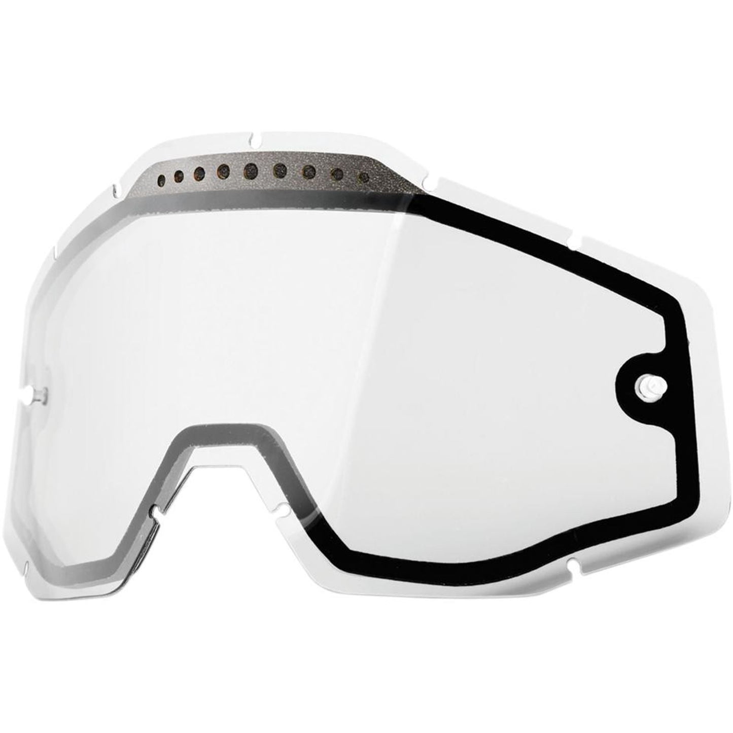 100% Goggle Dual Lens - Vented - Clear 51006-010-02_1769154