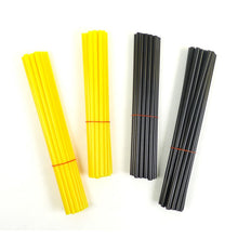 2FastMoto 78pcs Wheel Spoke Skin Cover Wrap Kit for MX Dirt Bike - Black/Banana 20-BAY110_1770864