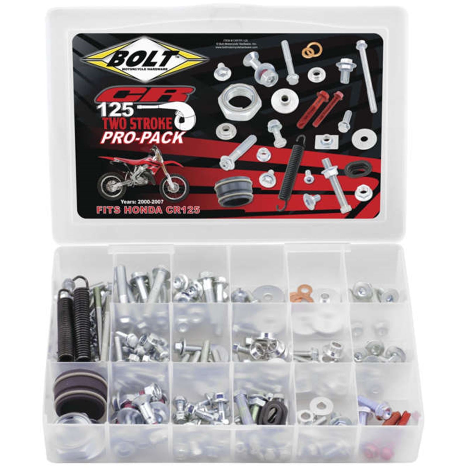 Bolt MC Hardware Pro-Pack for Honda CR125 CRPP-125_134103