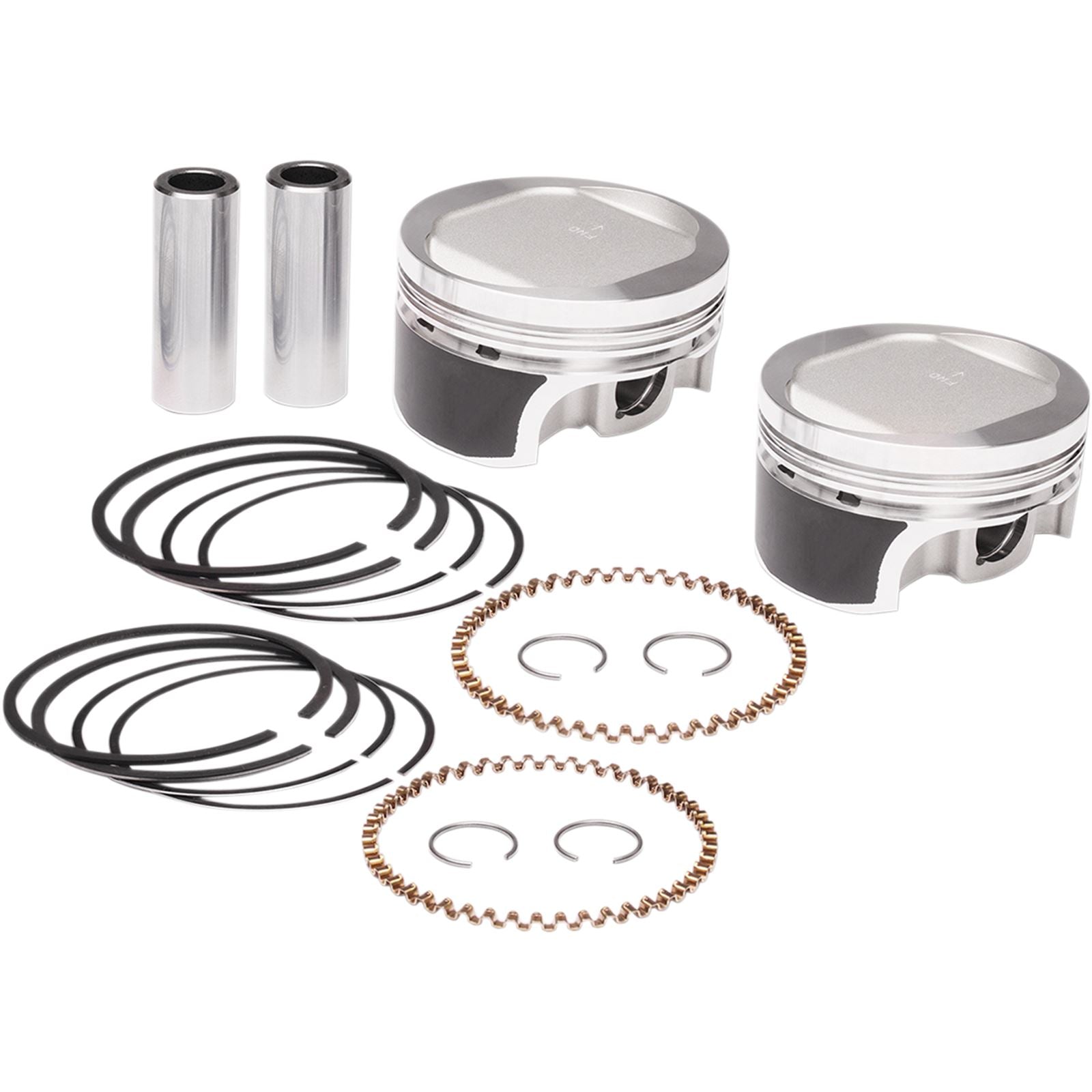 Wiseco - Powersports Tracker Piston Kit 883 To 1200 EVO Sporster 9.5:1 Standard K0212PS_494622