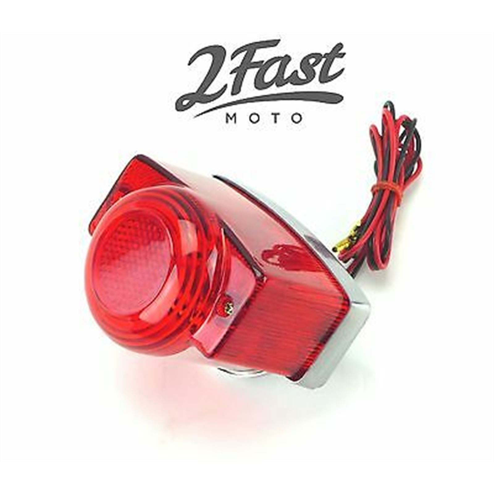 2FastMoto Taillight Assembly 6 Volt for Vintage Hondas From 59-67 33700-283-303_669636