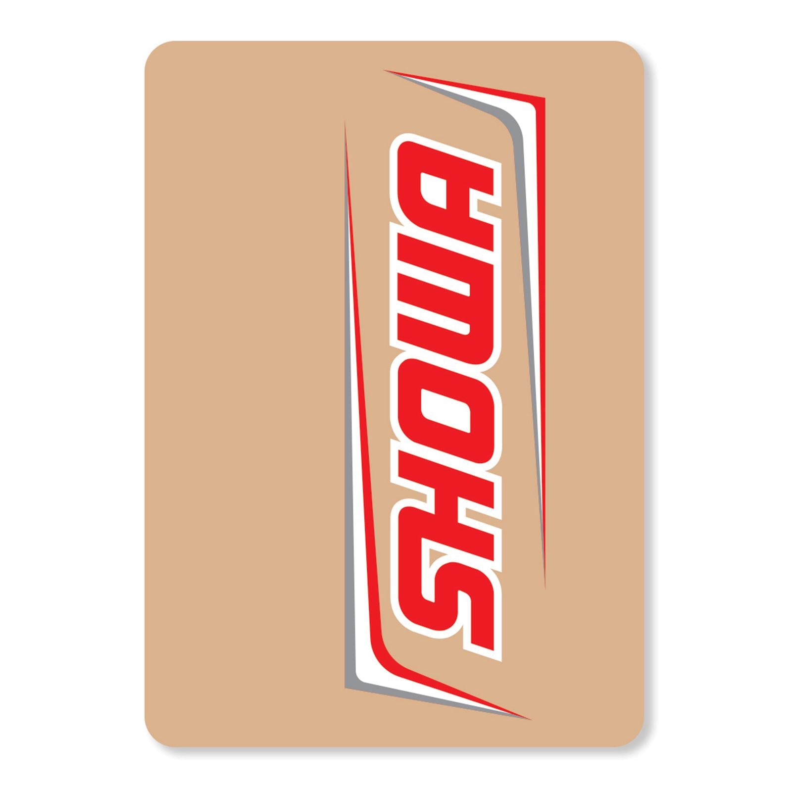 D'Cor Showa Upper Fork Decals Red/White [MPN: 40-80-115]_134120