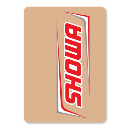 D'Cor Showa Upper Fork Decals Red/White [MPN: 40-80-115]_134120