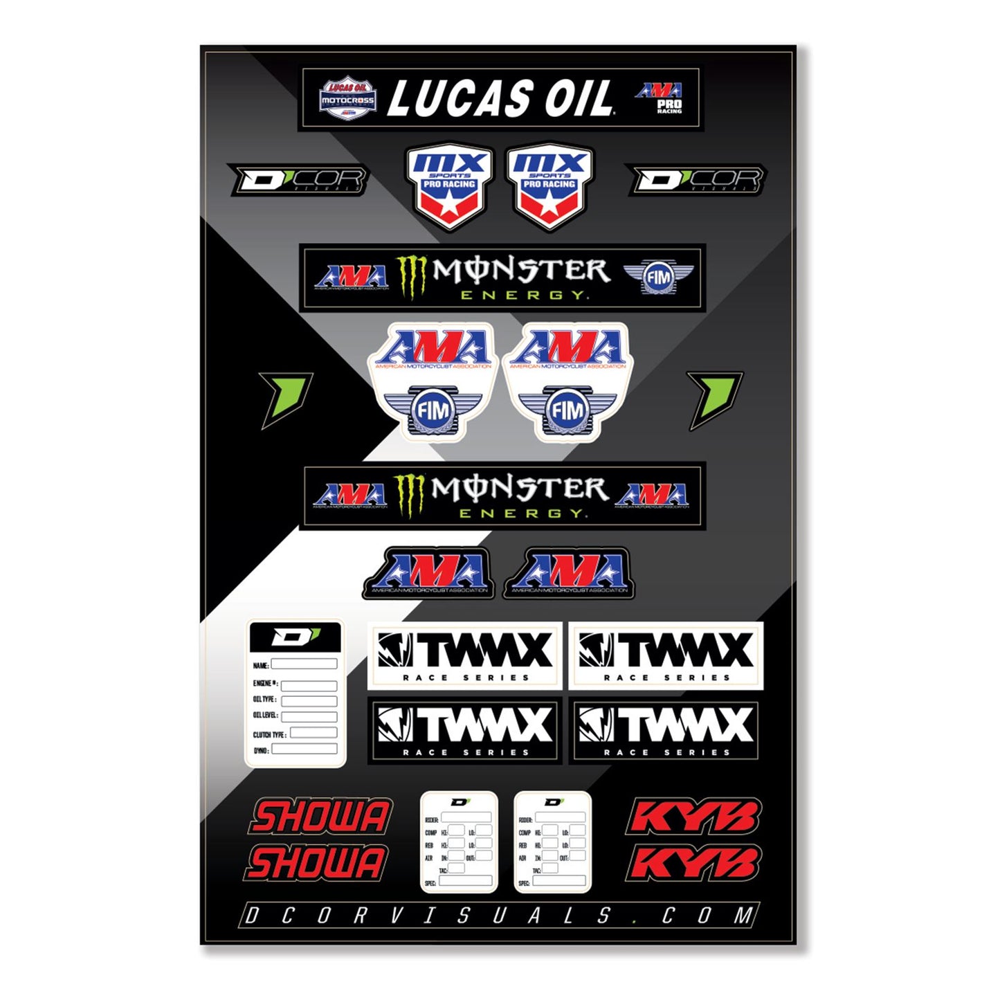 D'Cor Decal 12 Mil Series Logos [MPN: 40-90-116]_134190