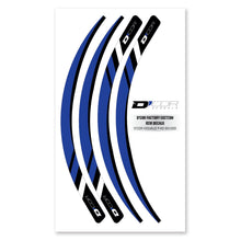 D'Cor Rim Decals Blue 4 Piece Set Blue Rim Decals 4 Piece Set [MPN: 40-80-220]_134204