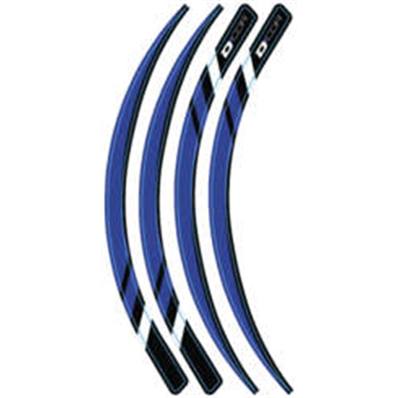 D'Cor Rim Decals Blue 4 Piece Set Blue Rim Decals 4 Piece Set [MPN: 40-80-220]_134205