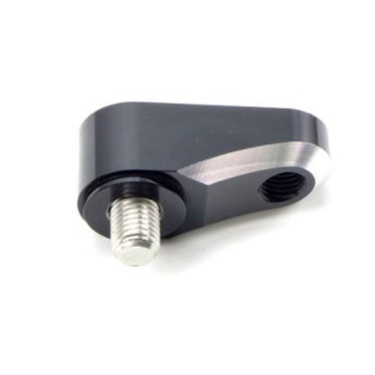 2FastMoto 10mm Mirror Offset Holder - 30mm Long - Silver Accent 12-2246S_861811