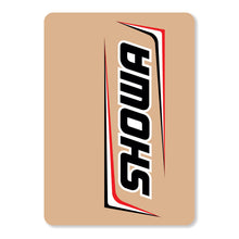 D'Cor Showa Upper Fork Decals Black/White [MPN: 40-80-116]_134268