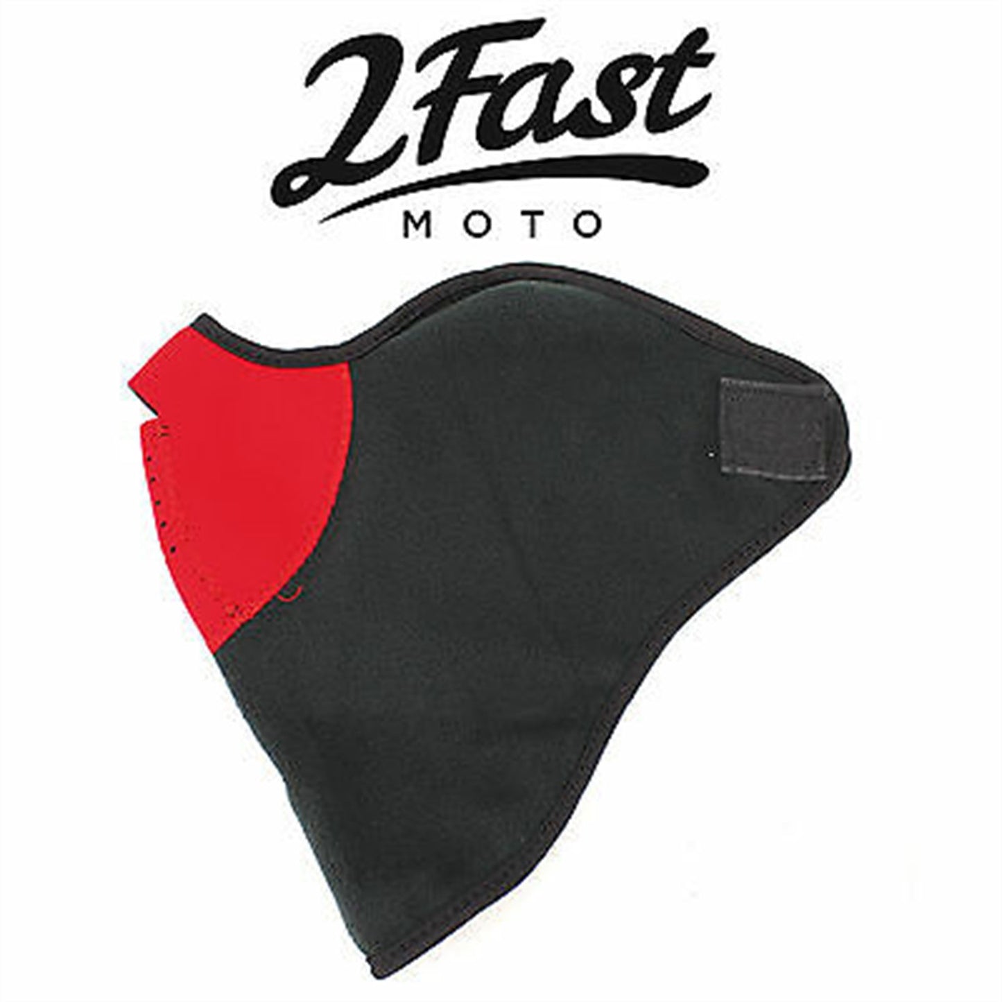 2FastMoto Motorsport Half Face Fleece & Neoprene Mask With Mesh Ventilation  66-5116R_645403