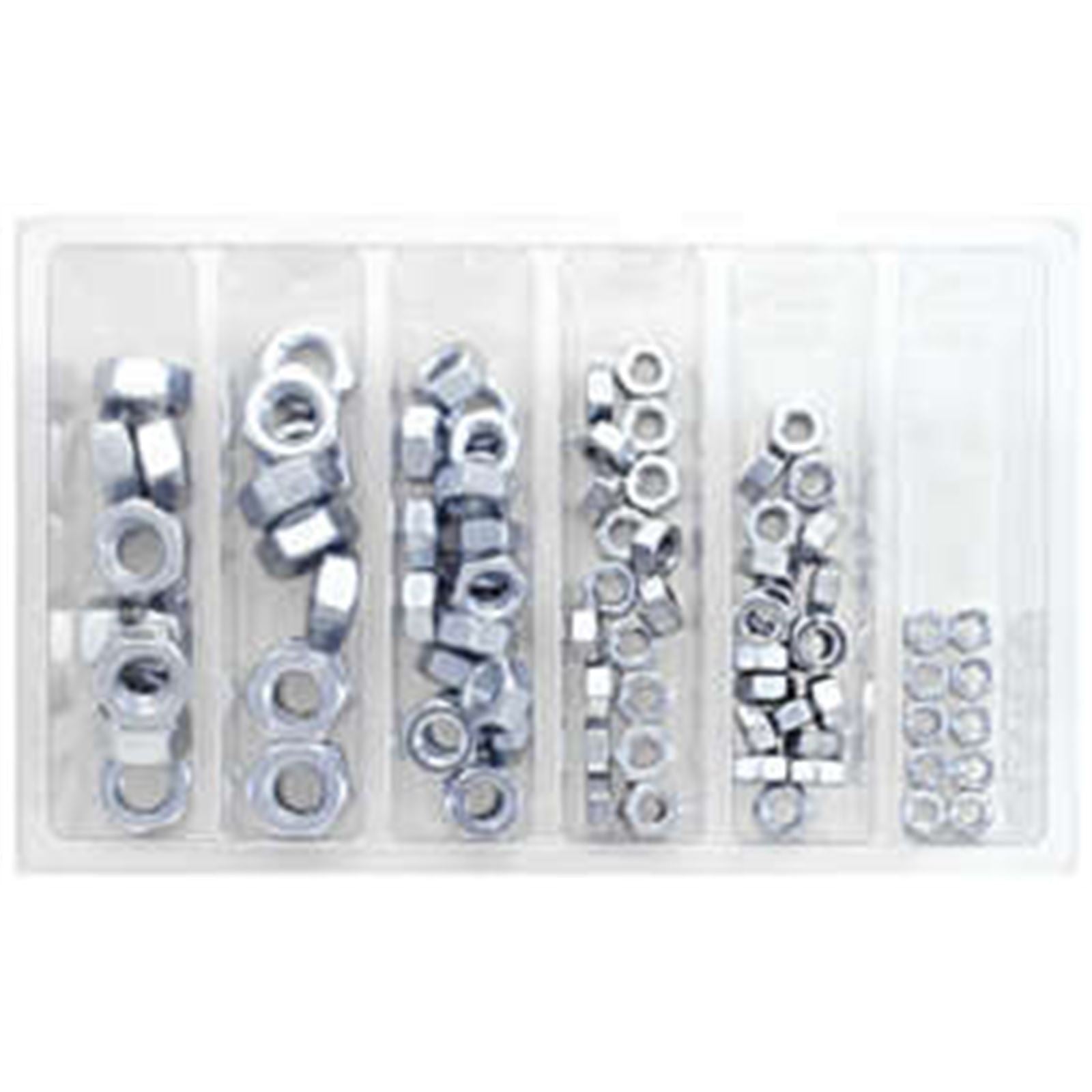 Bolt MC Hardware Hex Nut Assortment - 90-Piece Kit SV-HEXNUT_134295