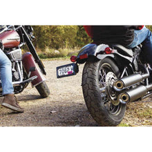 Kuryakyn Nova Side Mount License Plate Frames Black 3142_134309
