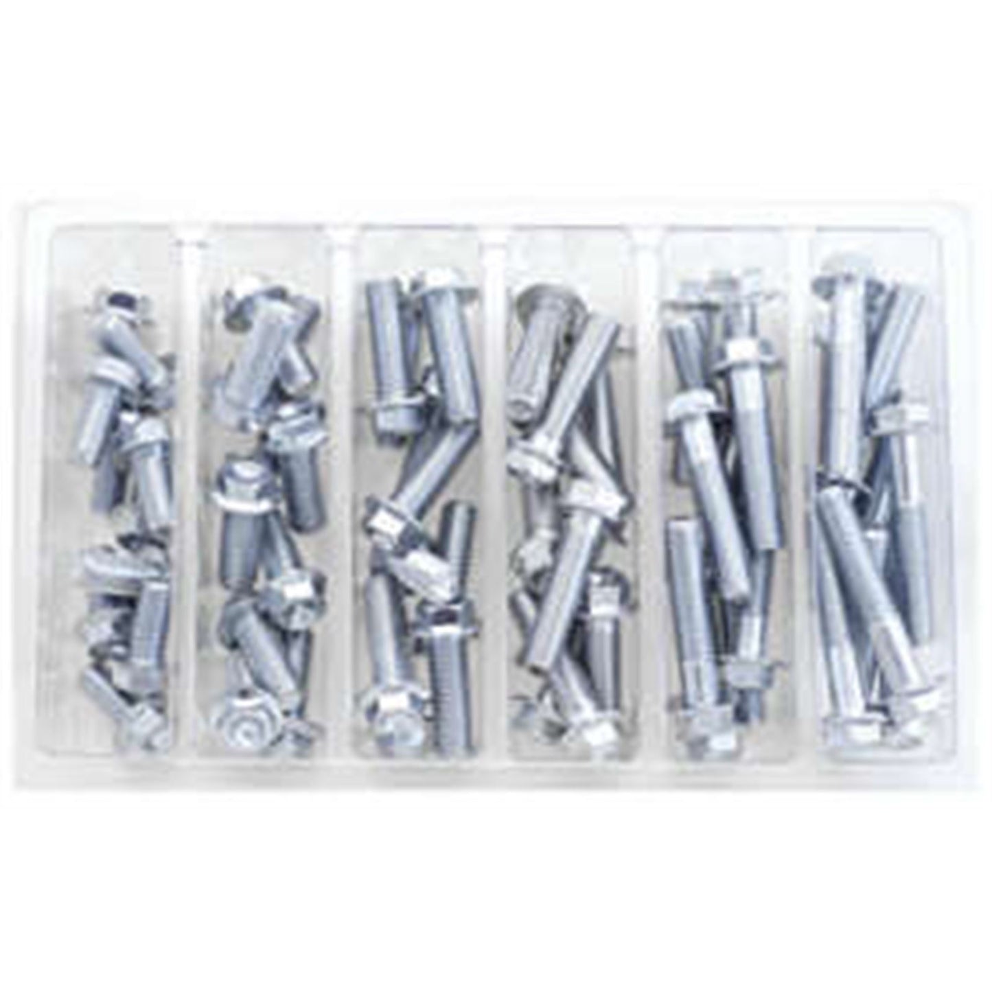 Bolt MC Hardware Smooth Socket Head Allen Bolt Assortment - 80-Piece Kit SV-M6SOCKET_134310