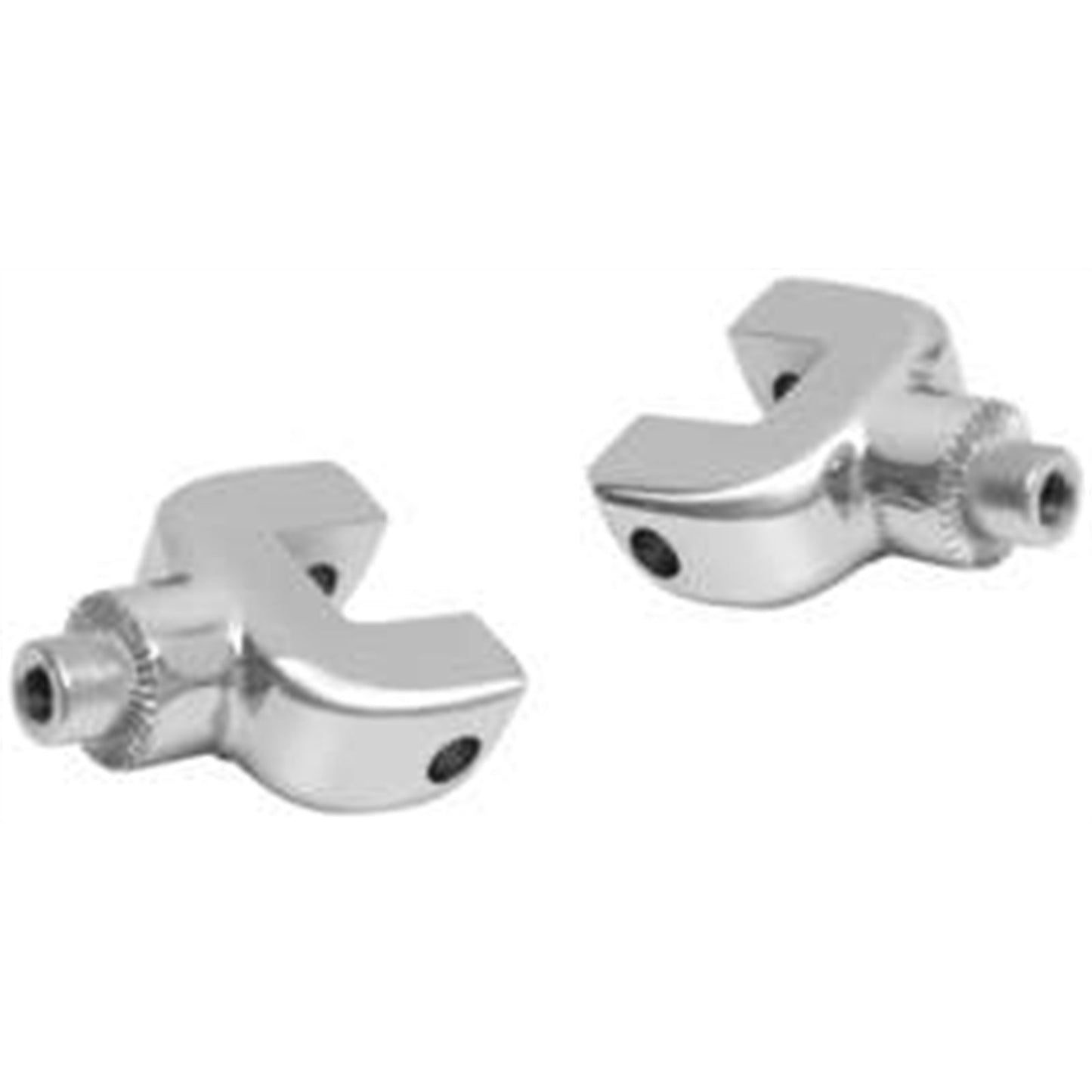 Kuryakyn Peg and Passenger Board Mount Adaptors for Indian Rear, Floorboard, Chrome 8928_990228
